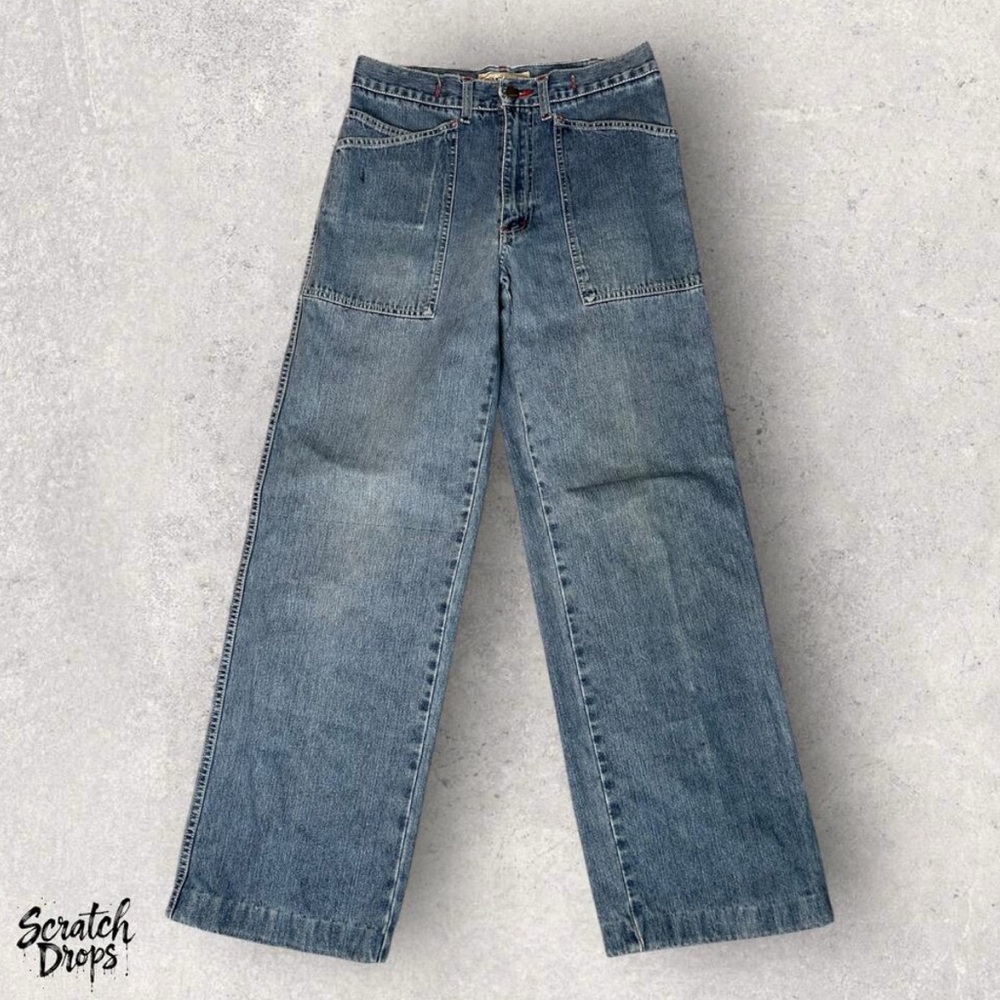 Zana Di Light Blue carpenter jeans size 3/4 (25/26)